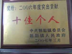 十佳个人